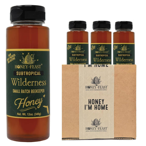 HONEY FEAST New Zealand Manuka Infused Honey with Propolis 12oz - Raw Manuka Honey, Patent Pending Formula, MGO182 Rating, Manuka Honey New Zealand