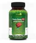 Irwin Naturals Prosta-Strong Red With Nitric Oxide Boosters - Prostate Health Support - Saw Palmetto Lycopene Pumpkin Seed & More - 80 Liquid Softgels