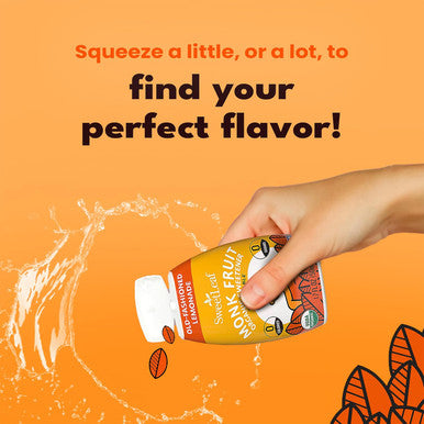 Sweetleaf Lemonade Liquid Monk Fruit - Monk Fruit Liquid Sweetener Drops Organic Monk Fruit Extract Zero Calorie Sweetener Sugar Keto Friendly Erythritol - 1.7 Fl Oz