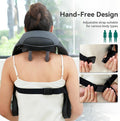 Snailax Cordless Neck Shoulder Massager With Soothing Heat, Fsa Hsa Eligible, Upgarded 4D Deep Tissue Kneading, Shiatsu Neck Back Massager Pillow For Neck, Traps, Back, Gifts For Men Women Mom Dad