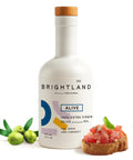 Brightland California Olive Oil Extra Virgin, The Duo ÃƒÂ¢Ã¢â€šÂ¬Ã¢â‚¬Å“ First Cold-Pressed Olive Oil Made with Early-Harvest Olives ÃƒÂ¢Ã¢â€šÂ¬Ã¢â‚¬Å“ Polyphenol Rich & Artfully Crafted - 12.7fl oz Bottles (Pack of 2)