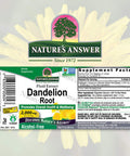 Nature'S Answer Alcohol Dandelion Root Extract 1 Fluid Ounce | Promotes Overall Wellness | Non GMO | Cruelty | Made in The USA