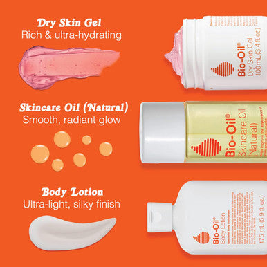 Bio-Oil Skincare Oil Serum For Scars And Stretchmarks Face Body Moisturizer Dry Skin With Organic Jojoba Oil Vitamin E Natural Rosehip For All Skin Types 4.2 Oz