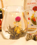 Fullchea - Blooming Flowering Tea 12 Unique Varieties - Flowering Tea in 12 Delicious Fruit Flavors - For Tea Lovers Christmas Anniversary Valentine Birthday