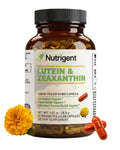 Nutrigent Lutein 20 Mg With Zeaxanthin Liquid Filled Organic Capsules Eye Health Supplements Support Vision Health Gluten Free Soy Free (60Ct)