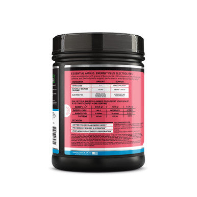 Optimum Nutrition Essential Amin.O Energy & Electrolytes Watermelon Splash 1.51 Lb