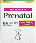 Nature's Bounty Prenatal Multivitamin Supports Baby'S Healthy Growth And Development With 200Mg Dha 60 Softgels