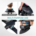 Neck And Shoulder Massager With Heat, Neck Massager For Pain Relief Deep Tissue, Cordless Shiatsu 4D Kneading Massage, Massage Pillow For Neck, Back, Leg, Gifts For Women, Men (Black)