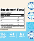 Nutricost Grass Fed Collagen Powder 1LB 454 G Grass Fed Bovine Collagen Hydrolysate (Unflavored) Collagen Peptides