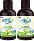 NOW Foods BetterStevia Organic Zero-Calorie Liquid Sweetener, Keto Friendly, Suitable for Diabetics, No Erythritol, 8-Ounce