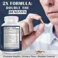 Prostate Health Advanced Herbal Supplement For Men With Beta Sitosterol, Selenium, Pygeum And Saw Palmetto For Prostate Support And Frequent Urination - 90 Ct