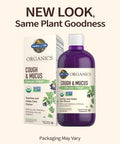 Garden of Life Organics Elderberry Zinc Immune Support For Adults And Kids 12 And Older Organic Cough & Mucus Immune Syrup With Ivy Leaf Vitamin C And EUSAcea No Added Sugars 5 Fl Oz