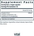 Vital Nutrients - Astragalus Root Extract - Vegan Formula - Herbal Support for The Immune System - 90 Vegetarian Capsules per Bottle - 300 mg
