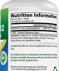 Best Naturals Vitamin B-12 as Methylcobalamin (Methyl B12) 6000 mcg Tablet 60 Count