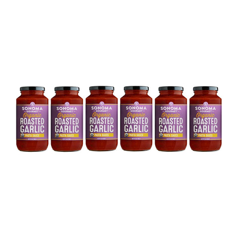 Sonoma Gourmet Seven Veggie Pasta Sauce | Vegan, USDA Organic, Non-GMO, Gluten-Free and No Sugar Added | Made With Fresh Ingredients | 25 Ounce Jars (Pack of 4)