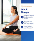 Pure Encapsulations O.N.E. Omega - Fish Oil Supplement For Heart Health Joints Skin Eyes And Cognition - Fish Oil Concentrate With Epa And Dha 60 Softgel Capsules