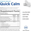 Quick Calm Mood Support Supplement with Ashwagandha, L-Theanine, and Passionflower for Rapid Stress Relief and Relaxation 60 Capsules