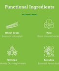 Amazing Grass Super Greens Booster: Greens Powder with Spirulina, Moringa, Wheat Grass & Kale Smoothie Booster, Chlorophyll Providing Greens, 5.29ounce