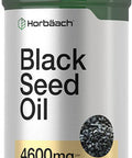 Black Seed Oil | 4600mg | 16 oz | Cold Pressed Nigella Sativa Supplement | Vegetarian, Non-GMO, Gluten Free, and Solvent Free Formula | by Horbaach