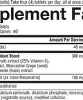 Youtheory Resveratrol Advanced 160 Tablets