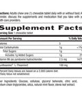 Country Life L-Theanine Fast-Acting 100Mg 60 Chewable Tablets Mint- Flavored Certified Gluten Free Certified Vegan