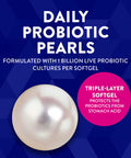 Nature'S Way Probiotic Pearls For Women, Vaginal And Digestive Health Support*, Protects Against Occasional Constipation And Bloating*, 30 Softgels