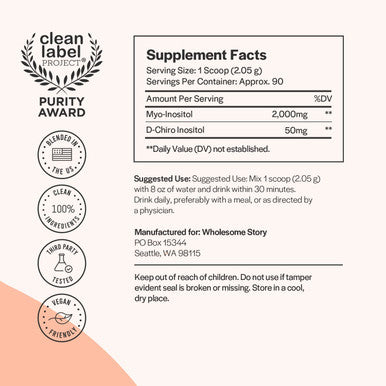Myo DChiro Inositol 90Day Supply Saw Palmetto Hormone Balance Healthy Ovarian Function Fertility and Hair Support Vegan Friendly