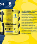 C4 Original Pre Workout Powder Mango Foxtrot Sugar Free Preworkout Energy for Men & Women 150mg Caffeine + Beta Alanine + Creatine - 30 Servings