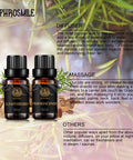 Aromatherapy Juniper Berry Essential Oil Set for Diffuser, 100% Pure Frankincense Essential Oil Kit for Humidifier, 2x10ml Therapeutic Grade Essential Oils Kit-Frankincense, Juniper Berry Oil for Home