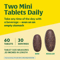 MegaFood Blood Builder Minis - Iron Supplement Clinically Shown To Increase Iron Levels Without - Iron With Vitamin C Vitamin B12 & Folic Acid - Vegan - 60 Tablets (30 Servings)