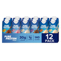 Pure Protein Vanilla Protein Shake, 30g Complete Protein, 12 Ct | Ready to Drink and Keto-Friendly, Vitamins A, C, D, and E plus Zinc to Support Immune Health, 11oz Bottles