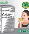 Health Aid Calcium Complete 800Mg 120 Tablets