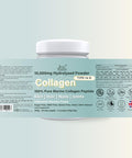 NUTRI BEAUTIES Pure Marine Collagen Peptides Powder 10000Mg | 19 Essential Amino Acids | Unflavoured 350g Hydrolyzed Collagen Supplements for women and men (Type I III) | 35 Day Supply |Halal | skin