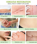 Auslka Silicone Scar Sheets(1.6"X 120" Roll-3M), Silicone Scar Tape, Scar Strips, Professional Silicone Scar Tape For C-Section, Tummy Tuck, Keloid, And Scar Patch