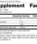 Standard Process Spanish Black Radish - Liver Health Dietary Supplement - Gallbladder Health & Digestion Cleanse Support - Gluten-Free, Non-Dairy & Non-Soy - 30 Tablets