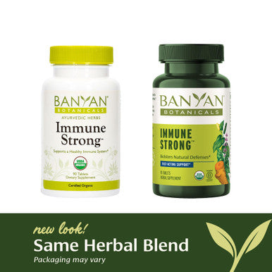 Banyan Botanicals Immune Strong Organic Supplement With Turmeric & Tulsi Ayurvedic Immune Formula That Supports The Body'S Natural Defenses* 90 Tablets Non-Gmo Sustainably Sourced Vegan