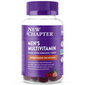 New Chapter Men s Multivitamin Gummies, 66% Less Sugar, Men s Gummy Vitamins with Vitamin C, D3 & Zinc, Non-GMO, Gluten Free, Berry-Citrus, 75ct