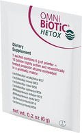 OMNiBiOTiC HETOX Probiotic Liver Detox Bifidobacterium Lactobacillus Probiotic Supplement Hypoallergenic GutLiver Support NonGMO Detox Cleanse for Men and Women 30 Daily Packets
