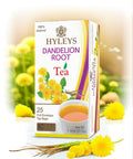 Hyleys Dandelion Root & Green Tea with Milk Thistle and Licorice Root - Herbal Detox Blend - 25 Tea Bags