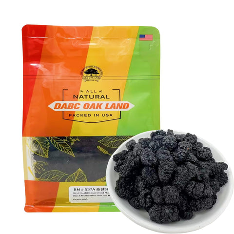 Dried Black Mulberries Top Grade Premium, Wild Black Mulberry Dried Fruit No Sugar Added,Vegan, Natural for Healthy Snacking, Baking,Tea Ã©Â»â€˜Ã¦Â¡â€˜Ã¨â€˜Å¡Ã¥Â¹Â² 16OZ/Bag