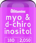 Myo Inositol & D-Chiro Inositol (2,050mg - 180 Capsules) | Hormone Balance for Women* | 40:1 Ratio | Ovulation, Ovarian, Menstruation & Fertility Support Supplement*