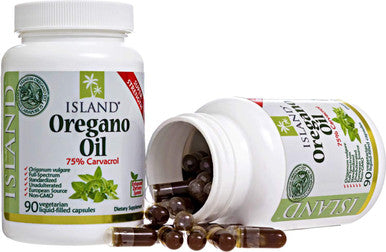 Island Nutrition , Oregano Oil Capsules, Organic Ingredients - Super-Strength, Grown In Spain, 90-Ct Liquid-Filled - Organic Oil Of Oregano Capsules With Enhanced Delivery (Aceite De Oregano)