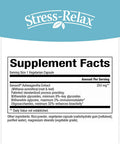 StressRelax Ashwagandha Sensoril by Natural Factors 60 vegetarian capsules 60 servings