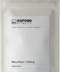 Maca Root Tablets | 1250mg Supplement | Energy, Libido, Fertility & Vitality | Oxford Vitality