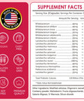 CANLIST Women's Probiotics120 Billion CFUs 18 Strains 3 Prebiotics & Digestive Enzymes Contains Organic Prebiotic Cranberry Women's Health Digestive & Immune Support Non-GMO Soy Gluten Dairy Free