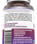 Amazing Nutrition Formulas Vitex Fruit 400mg 250 Capsules Supplement | Non-GMO | Gluten | Made in USA