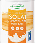 Precision All Natural Whey Isolate - Unflavoured, 850 g | Hormone-free and gluten-fee