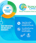 Vegan Liquid Immune Support Booster for Adults - Powerful Multivitamin & Mineral Blend of 500% Vitamin C, 300% VIT D3, 100% VIT E, Zinc & Elderberry Juice -98% Absorption Rate -32 Serv