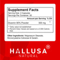 Hallusa Natural Diosmin Circulation - Support For Circulation And Veins - Diosmin - Diosmine- Diosmina - Circulation & Vein Support Supplement