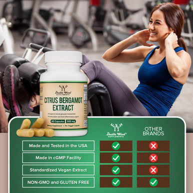 Boswellia Serrata - 240 Capsules (Max Strength 1,000mg of 65% Boswellic Acid Extract) for Joint Support and Joint Health, Made and Tested in The USA, by Double Wood Supplements